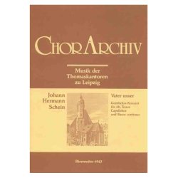 Vater unser, der du bist im Himmel - Schein, Johann Hermann