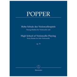 High School of Violoncello Playing - Popper, David