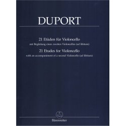 21 Etudes - Duport, Jean-Louis