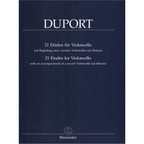 21 Etudes - Duport, Jean-Louis