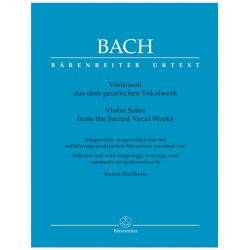 Violin Solos from the Sacred Vocal Works - Bach, Johann Sebastian