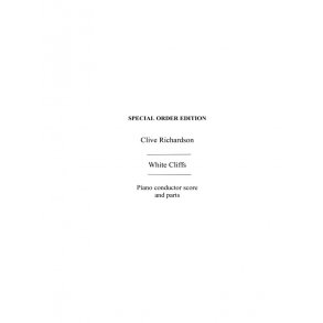 Richardson, C White Cliffs Overture Orch Pf Sc/Pts