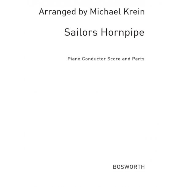 Krein, M Sailors Hornpipe Orch Pf Sc/Pts