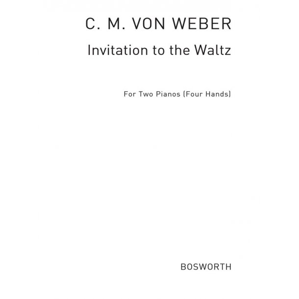 Weber, C M Invitation To The Waltz 2pf4hnds