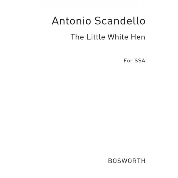 Scandello, A The Little White Hen Sa/Ssa