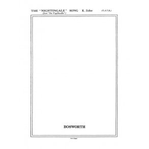 Zeller, C The Birdseller Nightingale Song Satb
