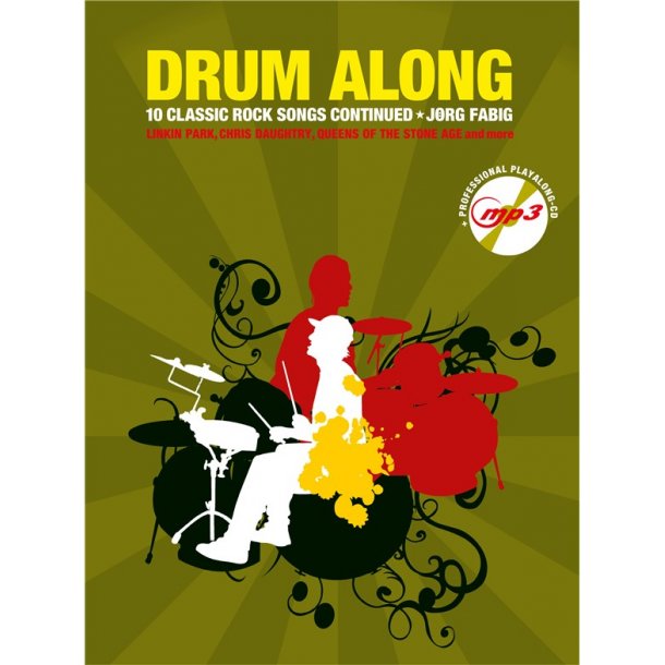 Drum Along: Classic Rock Continued (Book/CD)