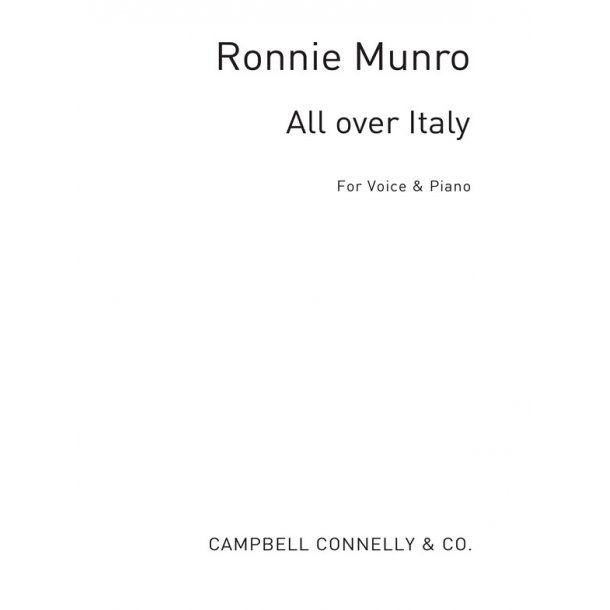 All Over Italy (They Sing So Prettily) Pvg