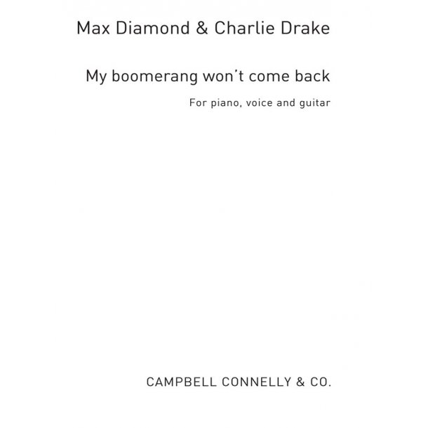 My Boomerang Won't Come Back Pvg (Diamond/Drake)