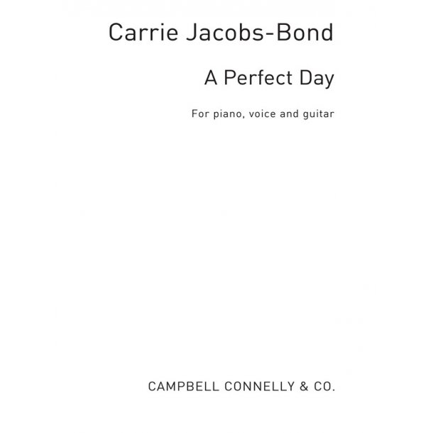 Bond A Perfect Day Pvg/Violin/Cello