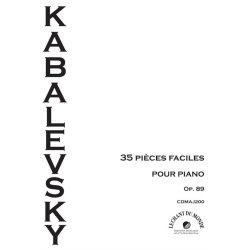 Dimitri Kabalevsky: 35 Pi&egrave;ces Faciles Pour Piano, Op. 89