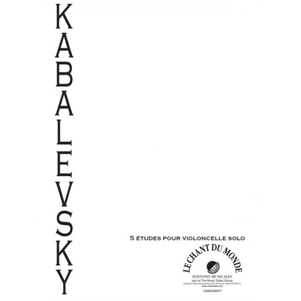 Dimitri Kabalevsky: 5 &Eacute;tudes En Mineur Et En Majeur