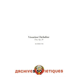 Vissarion Chebaline: Trio, Op. 39 (Score & Parts)