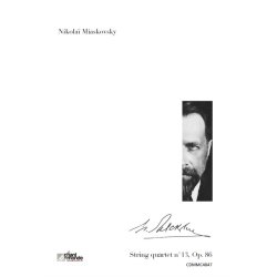 Nikola&iuml; Miaskovsky: Quatuor &Agrave;&nbsp; Cordes No. 13, Op. 86