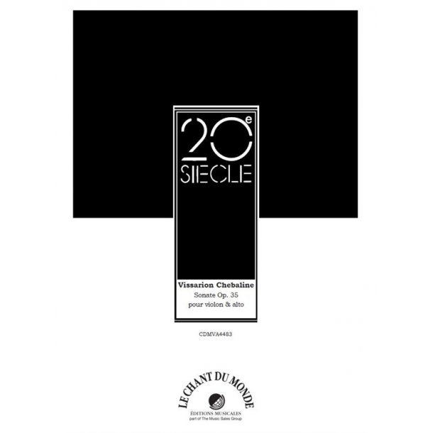 Vissarion Chebaline: Sonate Pour Violon Et Alto