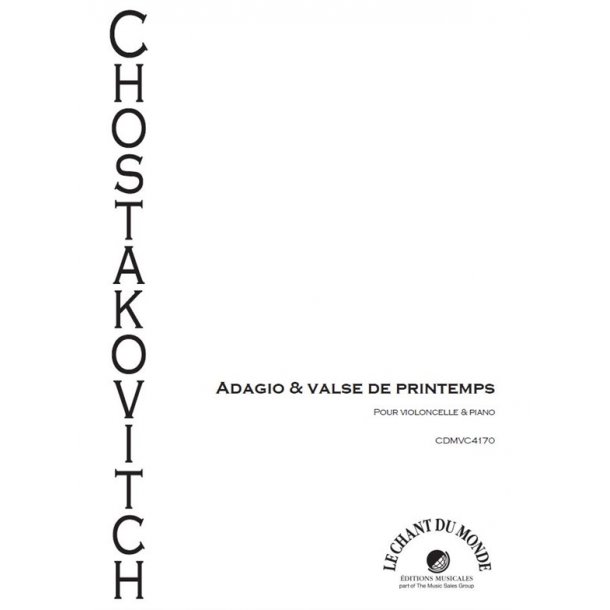 Dimitri Shostakovich: Adagio Et Valse Printani&egrave;re