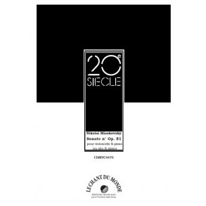 Nikolaï Miaskovsky: Sonate No. 2, Op. 81 Pour Violoncelle