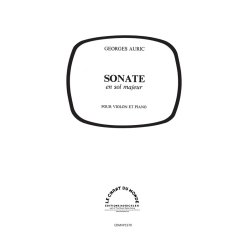 Georges Auric: Sonate