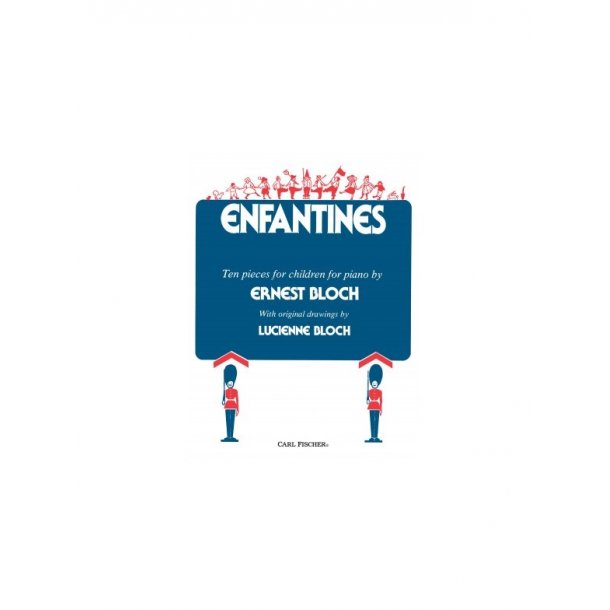 BLOCH ERNEST ENFANTINES PIANO BOOK