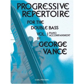 Progressive Repertoire For The Double Bass - Book 1 (Piano Accompaniment)