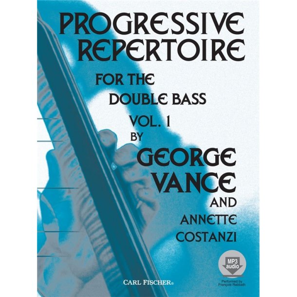 Progressive Repertoire For The Double Bass - Book 1 (Book/CD)