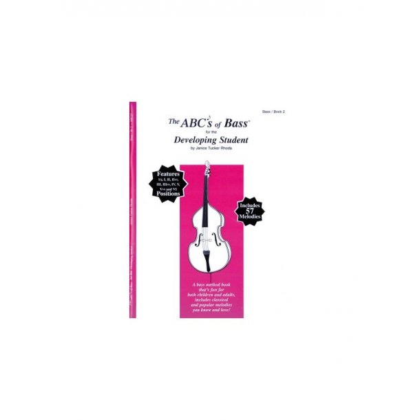 RHODA THE ABC'S OF BASS FOR THE DEVELOPING STUDENT BK2 DOUBLE BASS BK