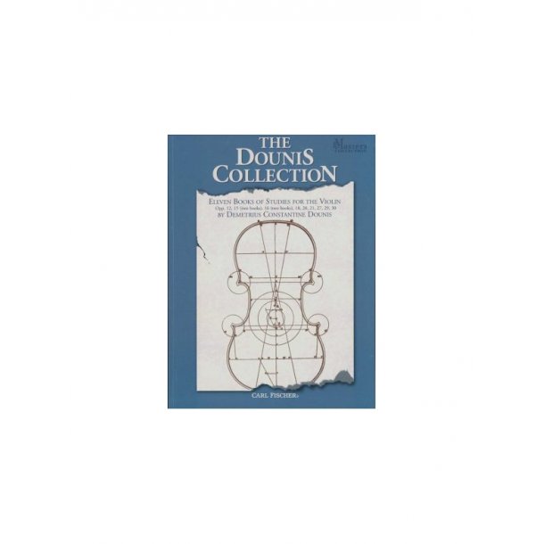 DOUNIS COLLECTION ELEVEN BOOKS OF STUDIES FOR THE VIOLIN VLN BOOK