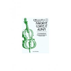 CELLIST'S FAVORITE CONTEST ALBUM (ED COLLIER FRANKLIN) CELLO/PIANO BK