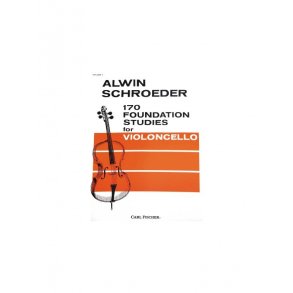 SCHROEDER ALWIN 170 FOUNDATION STUDIES FOR VIOLONCELLO VOLUME 1 VLC BK