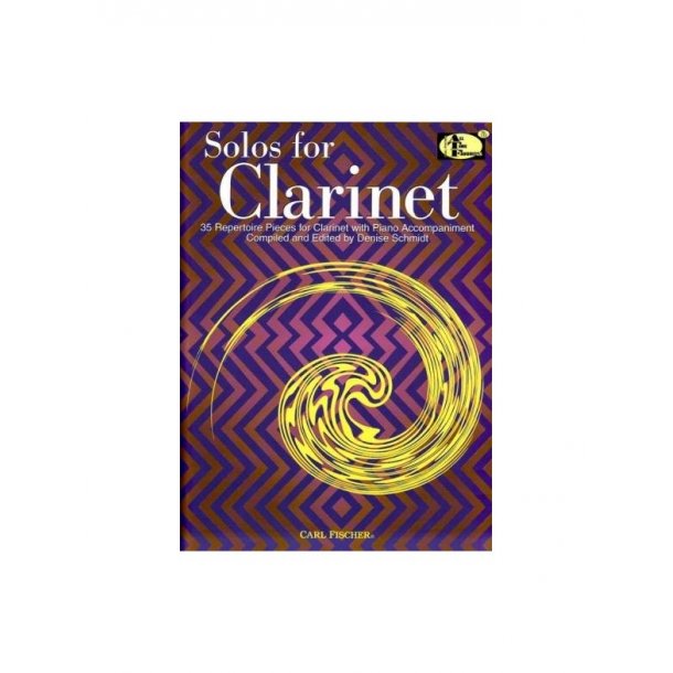 SOLOS FOR CLARINET (SCHMIDT DENISE) CLARINET &amp; PIANO BOOK
