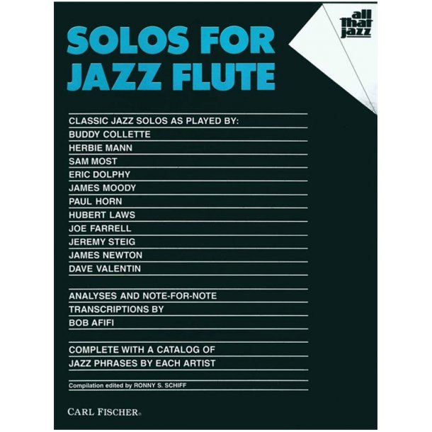 Solos For Jazz Flute