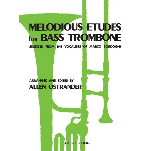Melodious Etudes For Bass Trombone