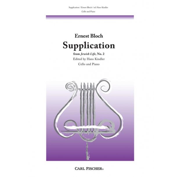 Bloch Supplication Vlc/Pf
