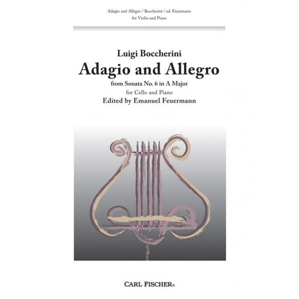 Boccherini Adagio Allegro Vlc/Pf