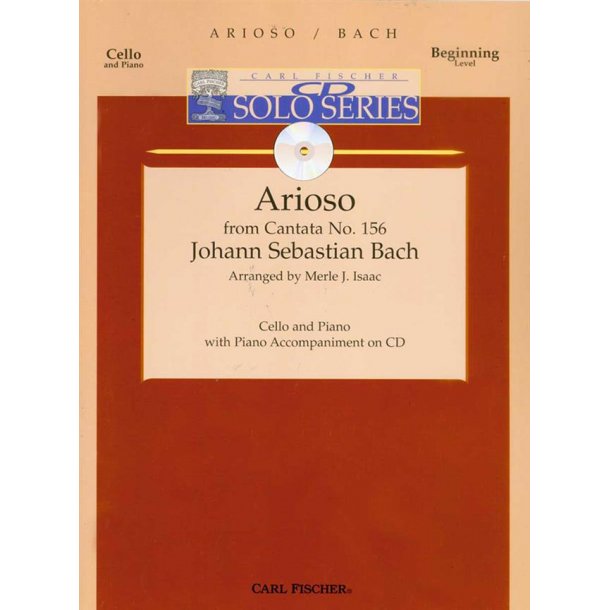 Bach Arioso Cantata 156 Vlc/Pf