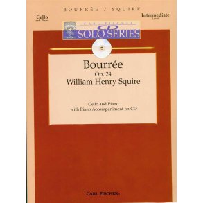Squire Bourree Op.24 Vlc/Pf