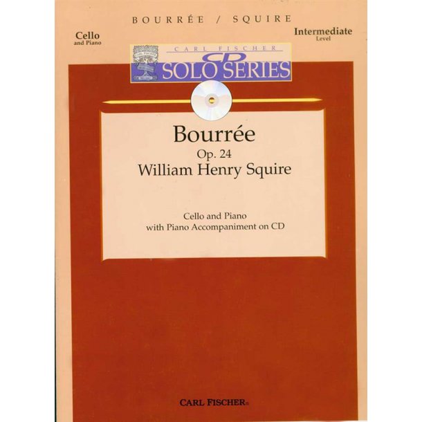 Squire Bourree Op.24 Vlc/Pf