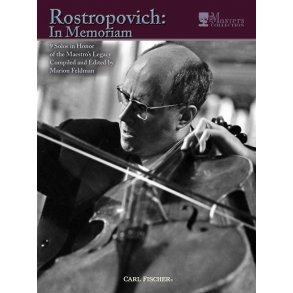 Rostropovich In Memoriam Vlc/Pf Bk