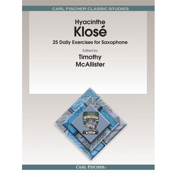 KLOSE HYACINTHE 25 DAILY EXERCISES FOR SAXOPHONE SAX BOOK