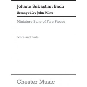 Bach, Js Miniature Suite Score And Parts