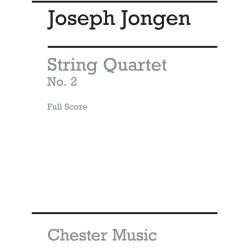 Joseph Jongen: String Quartet No.2 (Score And Parts)