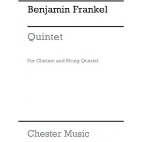 Benjamin Frankel: Quintet For Clarinet And String Quartet Op.28 (Score)