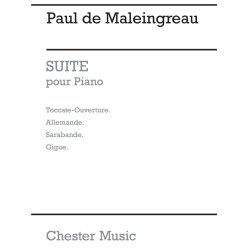 Paul De Maleingreau: Suite Pour Piano Op.9