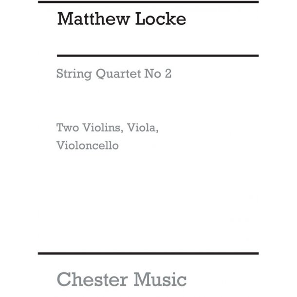 Locke, M/Warlock, P  String Quartet No.2  Parts
