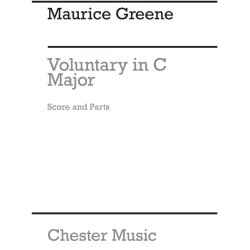 Greene: Voluntary In C Major (Score and Parts)