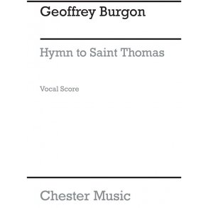 Geoffrey Burgon: Hymn To St Thomas Of Hereford (Vocal Score)
