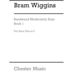 B. Wiggins: Bandstand Moderately Easy Book 1 (Concert Band Horn 2 In F)
