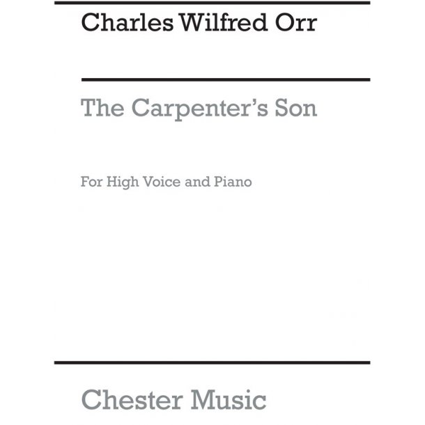 Orr: The Carpenter's Son (housman)