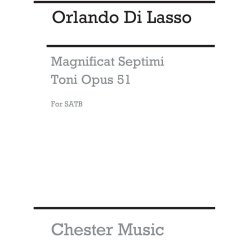 Orlande De Lassus: Magnificat Septimi Toni (Collins) (SATB)