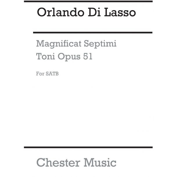 Orlande De Lassus: Magnificat Septimi Toni (Collins) (SATB)